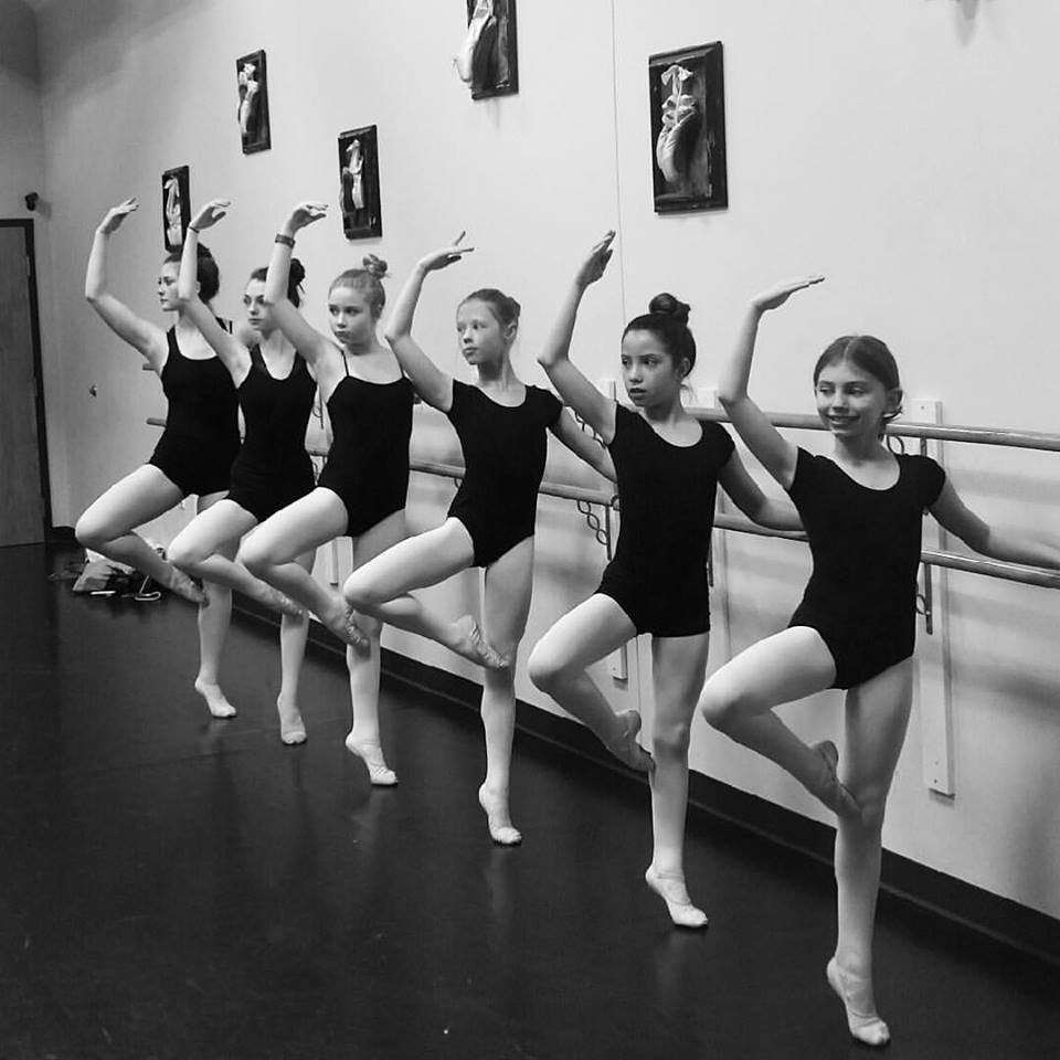 youth dancers building community at the barre